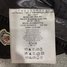 Load image into Gallery viewer, Moncler Matte Maya Black Size 2
