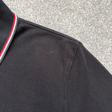 Load image into Gallery viewer, Moncler Polo Long Sleeve Black Size Large
