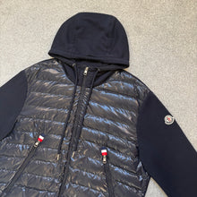 Load image into Gallery viewer, Moncler Padded Cardigan Navy Size XXL
