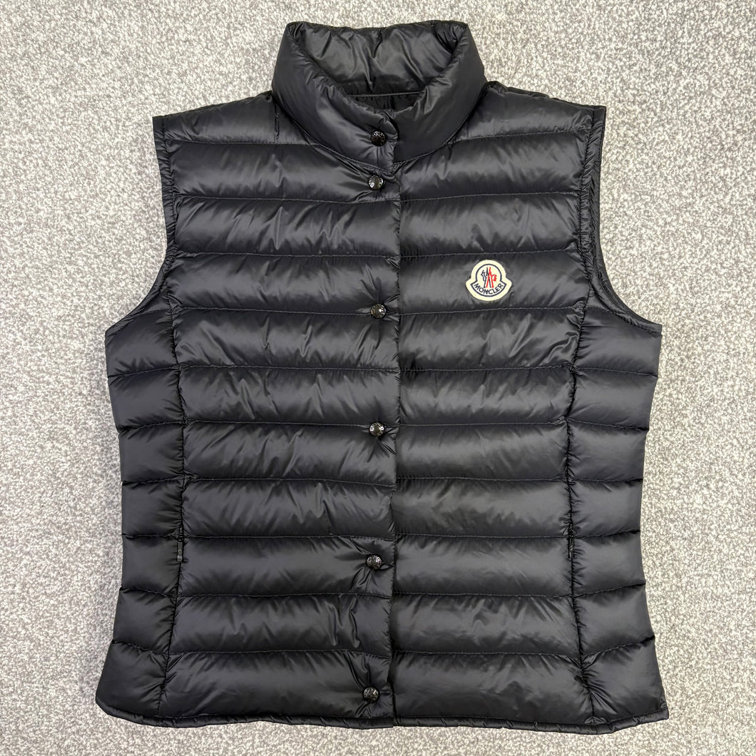 Women’s Moncler Liane Gilet Black Size 1
