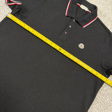Load image into Gallery viewer, Moncler Polo Black Size XL

