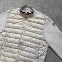 Load image into Gallery viewer, Moncler Padded Zip-Up Cream Size XL
