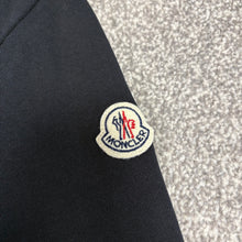 Load image into Gallery viewer, Moncler Tricolour Zip-Up Hoodie Navy Size XL
