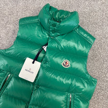 Load image into Gallery viewer, Moncler Tib Gilet Green Age 12 BNWT
