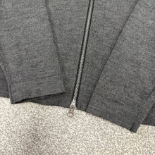 Load image into Gallery viewer, Stone Island Wool Zip-Up Grey Size Large
