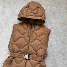 Load image into Gallery viewer, Women’s Moncler Liveche Gilet Brown Size 1
