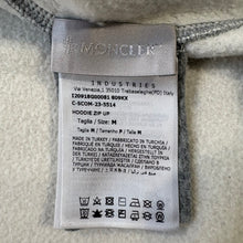 Load image into Gallery viewer, Moncler Zip-Up Hoodie Grey Size Medium

