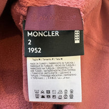 Load image into Gallery viewer, Moncler Smiley Hoodie Dark Pink Size Medium
