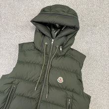 Load image into Gallery viewer, Moncler Cardamine Khaki Gilet Size 4
