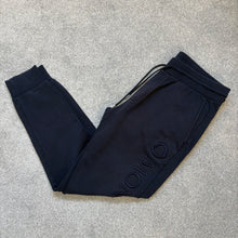 Load image into Gallery viewer, Moncler Embroidered Tracksuit Bottoms Navy Size Large

