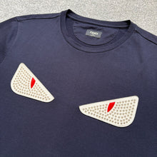 Load image into Gallery viewer, Fendi Bug Eye T-Shirt Navy Size 50
