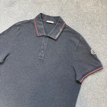 Load image into Gallery viewer, Moncler Polo Dark Grey Size Large
