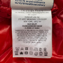 Load image into Gallery viewer, Moncler Gui Gilet Red Size 2
