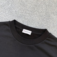 Load image into Gallery viewer, Moncler Logo Sweatshirt Black Size Medium
