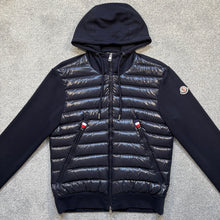 Load image into Gallery viewer, Moncler Zip-Up Cardigan Navy Size Medium
