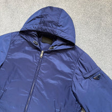 Load image into Gallery viewer, Prada Windbreaker Navy Size Large
