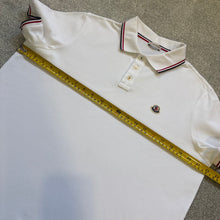 Load image into Gallery viewer, Moncler Polo White Size Large
