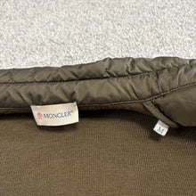 Load image into Gallery viewer, Moncler Tricot Overshirt Khaki Size Medium
