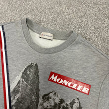 Load image into Gallery viewer, Moncler Mountain Sweatshirt Grey Size Medium
