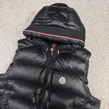 Load image into Gallery viewer, Moncler Luiro Gilet Black Size 5
