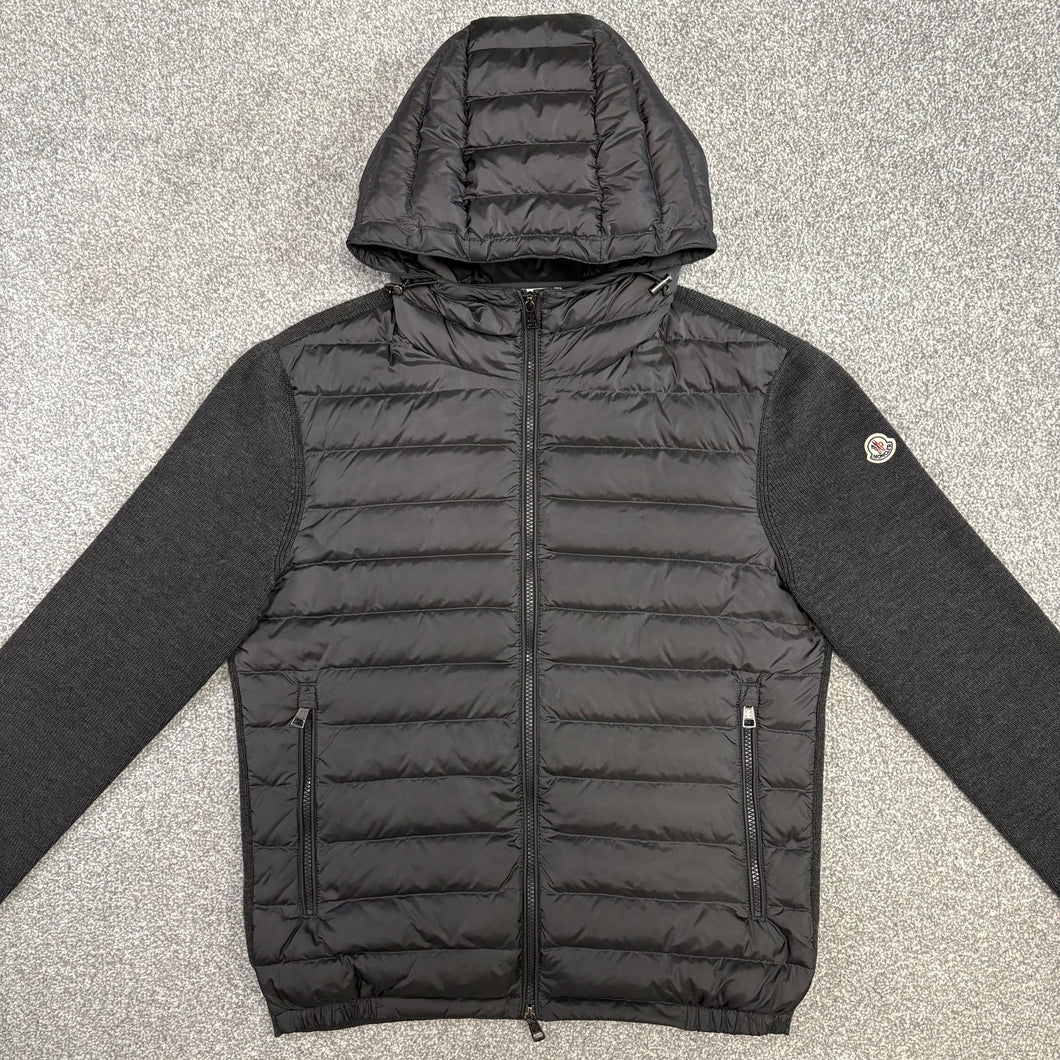 Moncler Tricot Cardigan Grey Size Large