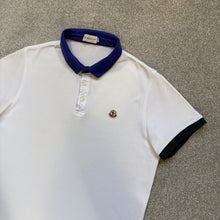 Load image into Gallery viewer, Moncler Polo White Size Medium
