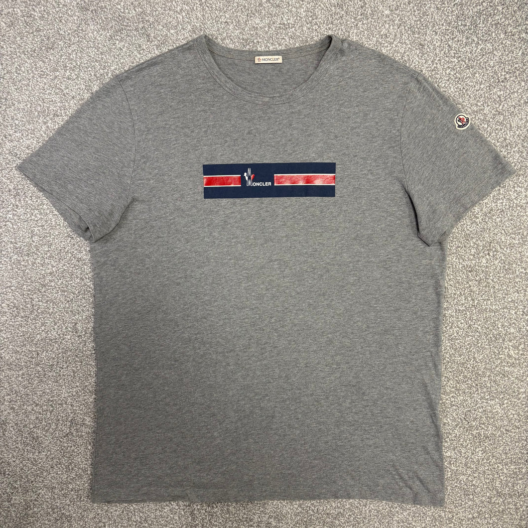 Moncler T-Shirt Grey Size XXL