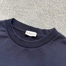 Load image into Gallery viewer, Moncler Embroidered Sweater Navy Size Medium
