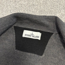 Load image into Gallery viewer, Stone Island Wool Zip-Up Grey Size Large
