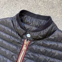 Load image into Gallery viewer, Moncler Cyriaque Gilet Navy Age 12
