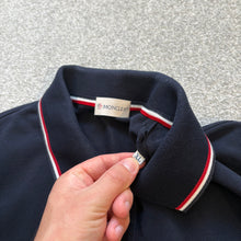 Load image into Gallery viewer, Moncler Polo Long Sleeve Navy Size XL
