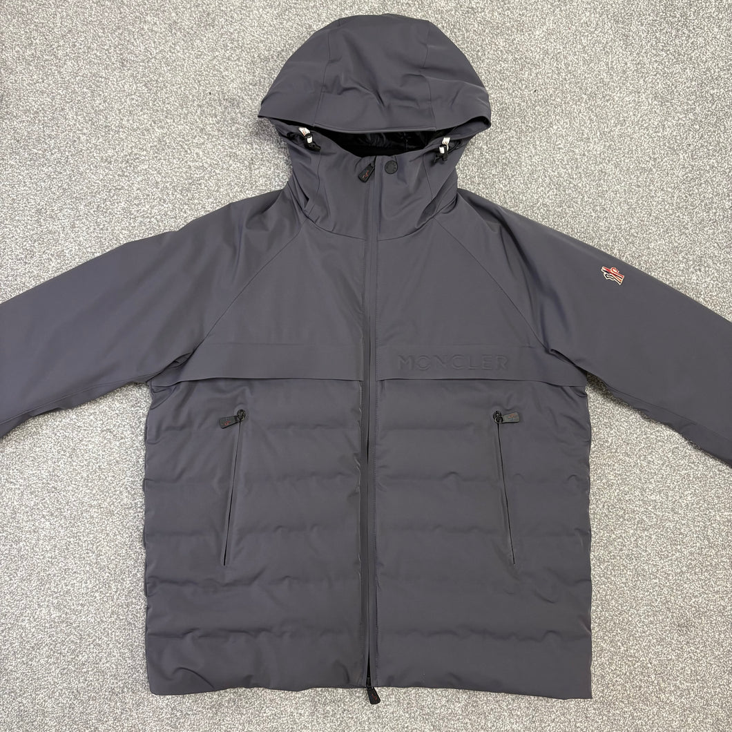 Moncler Grenoble Achensee Grey Jacket Size 5