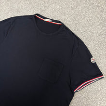 Load image into Gallery viewer, Moncler Pocket T-Shirt Navy Size XL
