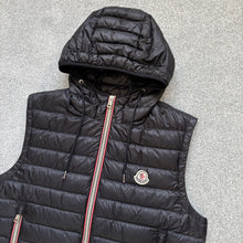 Load image into Gallery viewer, Moncler Naples Gilet Black Size 2
