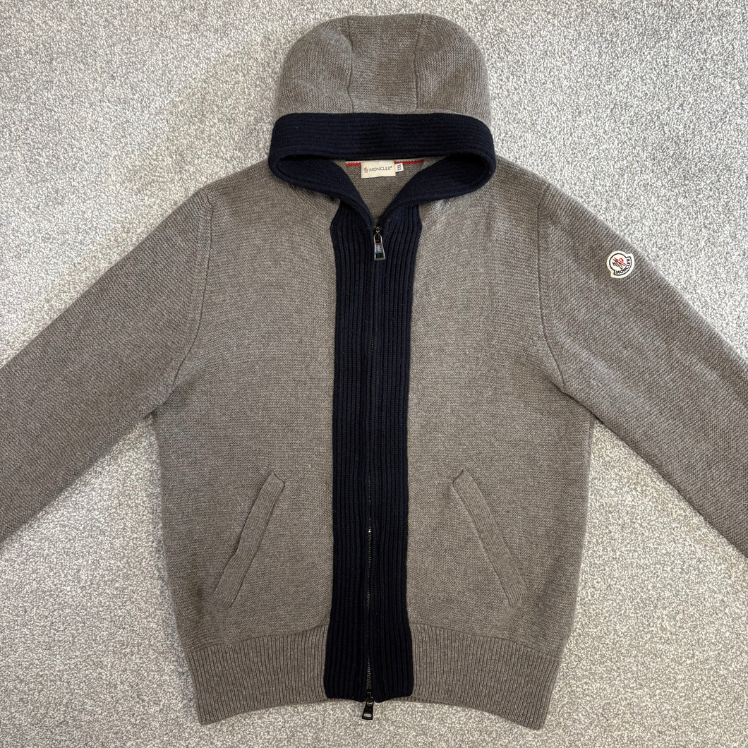 Moncler Tricot Cardigan Grey Size XXL