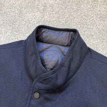 Load image into Gallery viewer, Moncler Bane Reversible Down Jacket Navy Size 3
