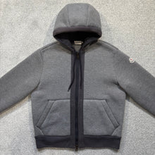 Load image into Gallery viewer, Moncler Fleece Lined Zip-Up Grey Size Large
