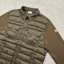 Load image into Gallery viewer, Moncler Tricot Overshirt Khaki Size XXXL
