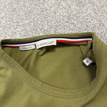 Load image into Gallery viewer, Moncler T-Shirt Khaki Size Small
