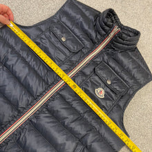 Load image into Gallery viewer, Moncler Achille Gilet Navy Size 2
