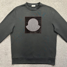 Load image into Gallery viewer, Moncler Logo Sweatshirt Green Size Large
