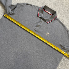 Load image into Gallery viewer, Moncler Polo Long Sleeve Grey Size XL
