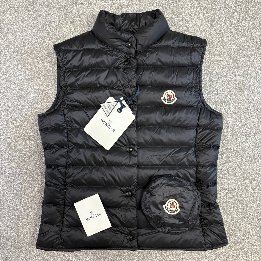 Women’s Moncler Liane Gilet Black Size 1