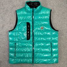 Load image into Gallery viewer, Moncler Usedom Gilet Turquoise Size 4
