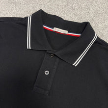 Load image into Gallery viewer, Moncler Polo Black Size XXL
