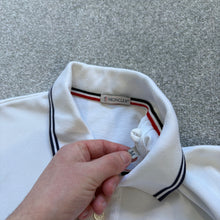 Load image into Gallery viewer, Moncler Polo White Size Medium
