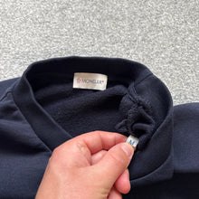 Load image into Gallery viewer, Moncler Embroidered Sweater Navy Size Medium
