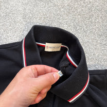 Load image into Gallery viewer, Moncler Polo Black Size Medium
