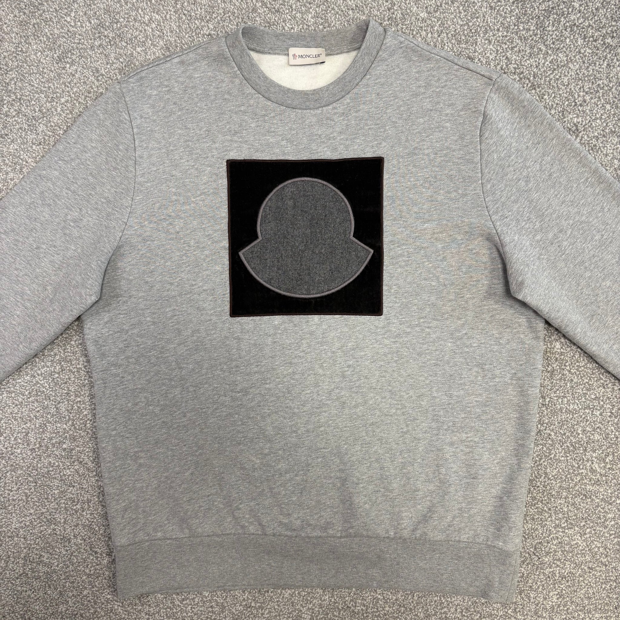 Moncler Sweatshirt Grey Size XL – Supply Hut Authentic Designer