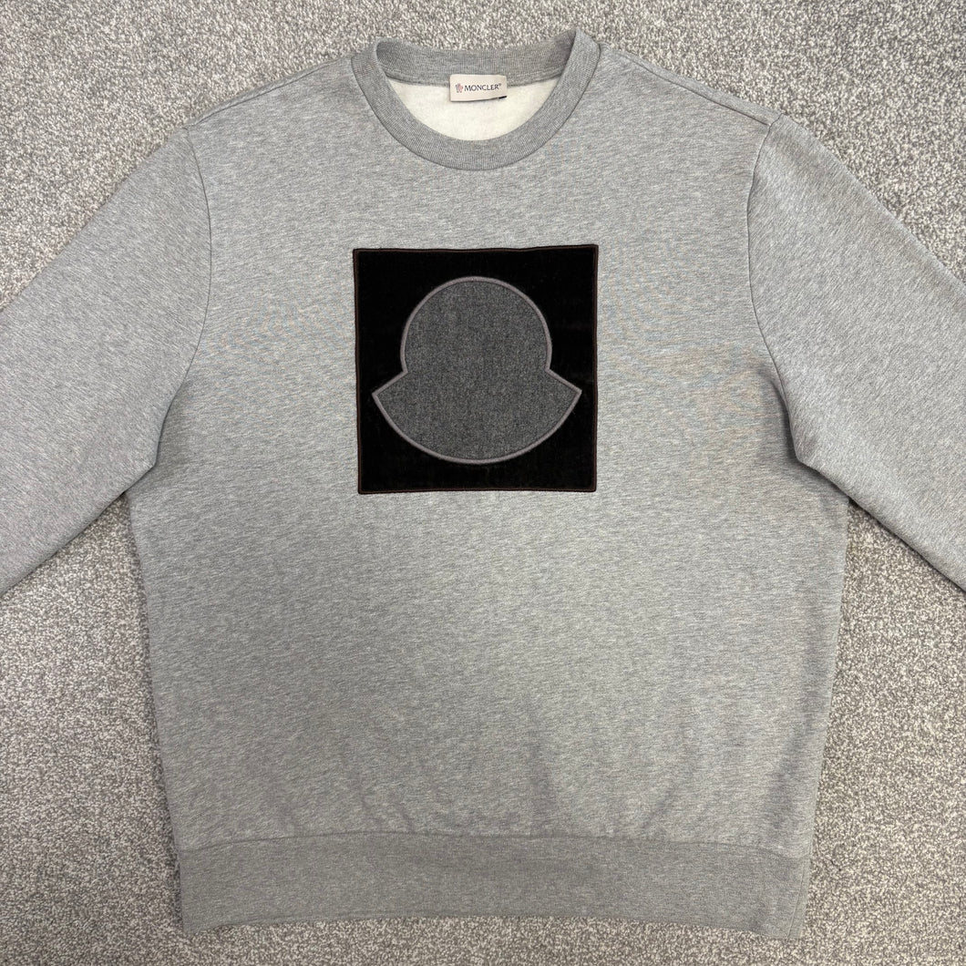 Moncler Sweatshirt Grey Size XL
